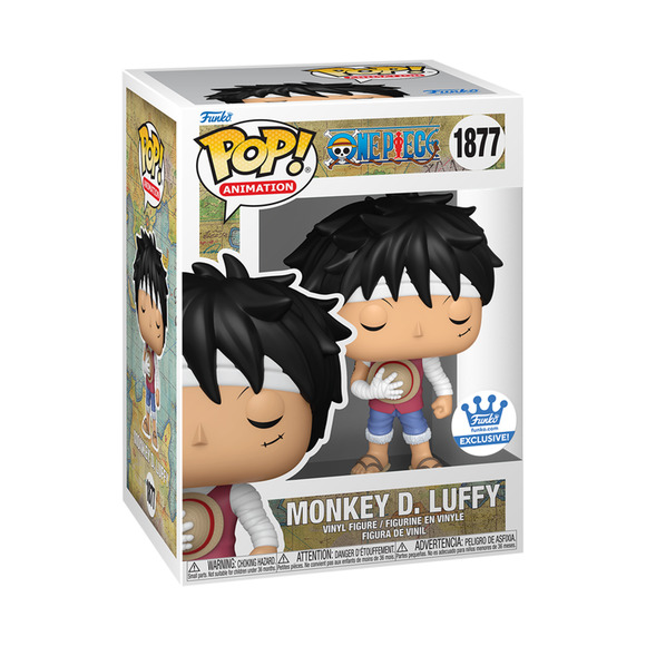 One Piece - Luffy Gear Five (Marineford Memorial) # 1877 Funko Shop Exclusive - Picture 3 of 3